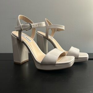 Nude Platform Heels, Steve Madden